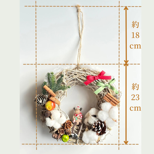 感謝価格】リース おしゃれ 可愛い 人気 造花 天然素材 木の実