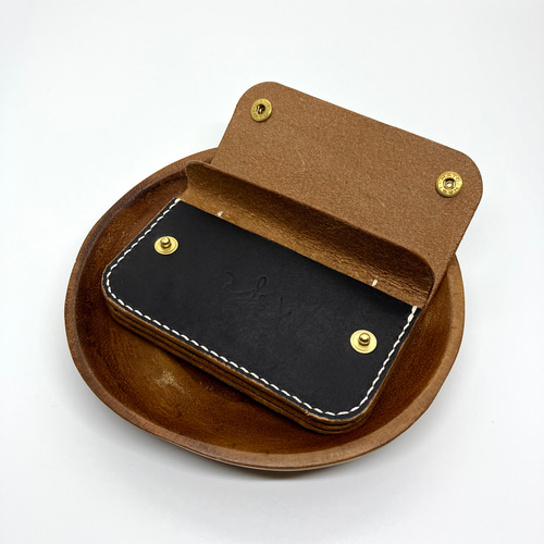 限定生産　茶芯　総手縫い　三つ折り　コンパクトレザーウォレット 限定生産 茶芯 総手縫い 三つ折り コンパクトレザーウォレット 限定