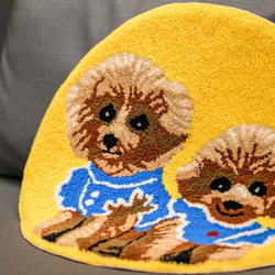 うちの子ラグ作ります！ 世界に一枚だけ　オリジナルラグ うちの子ラグ作ります！ 世界に一枚だけ オリジナルラグ うちの子