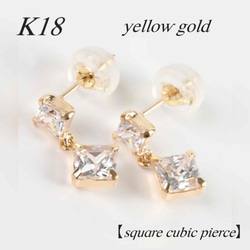 地金＊プラチナ【ティアドロップ＊ピアス】 雫しずく Pt900刻印入 新品