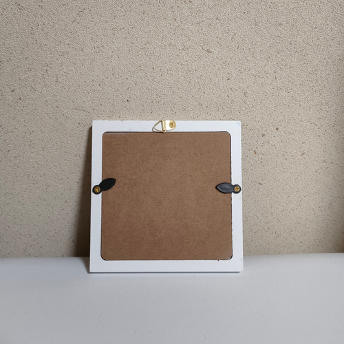 雪とクリスマスツリー:原画（油性色鉛筆画） 絵画 ハンドメイド雑貨