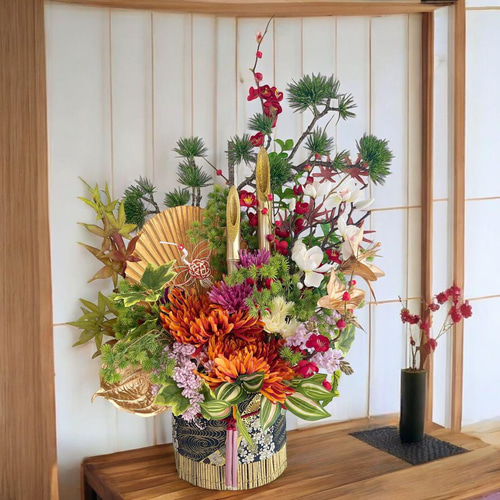 2025 豪華 門松 門松アレンジ しめ飾り 新年飾り 商業用門松