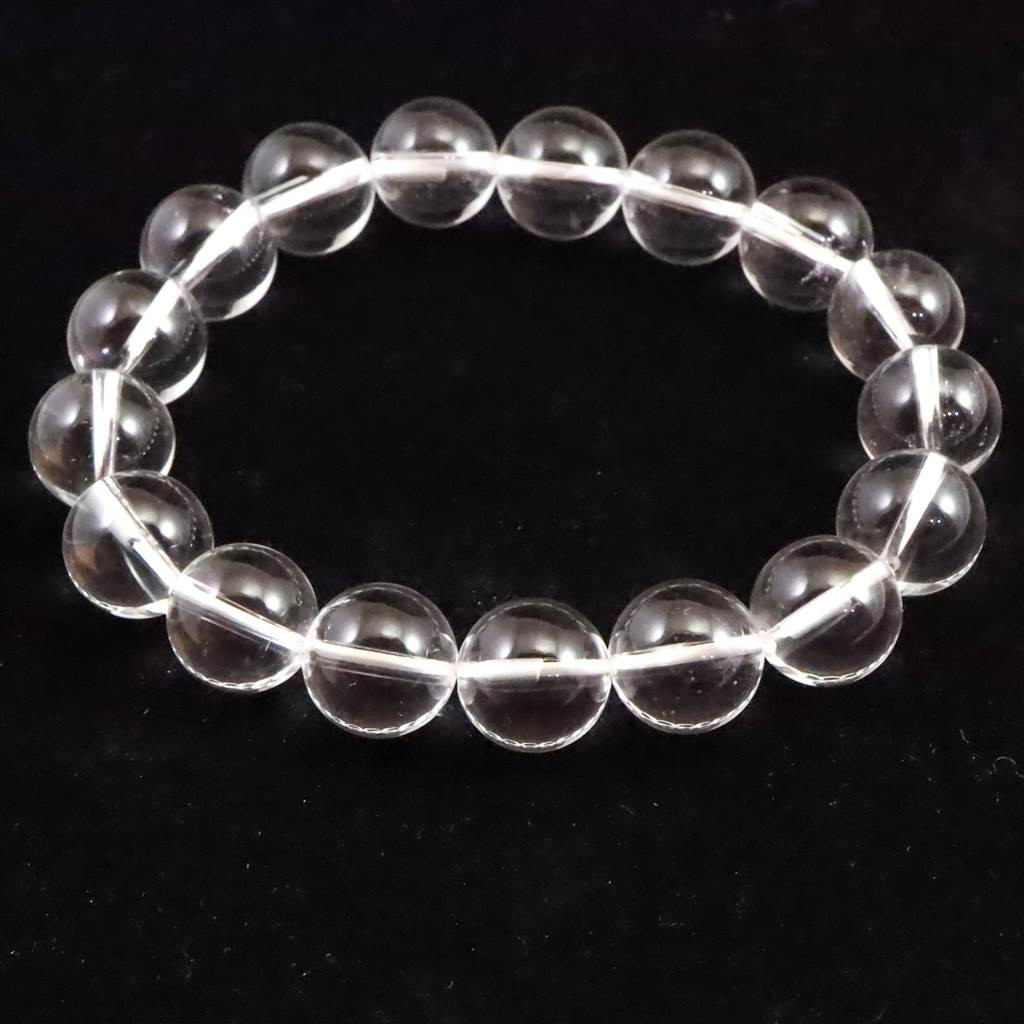 レムリアンシード 水晶 AAA 12.5mmブレスレット 保証書付  48.12g #14696