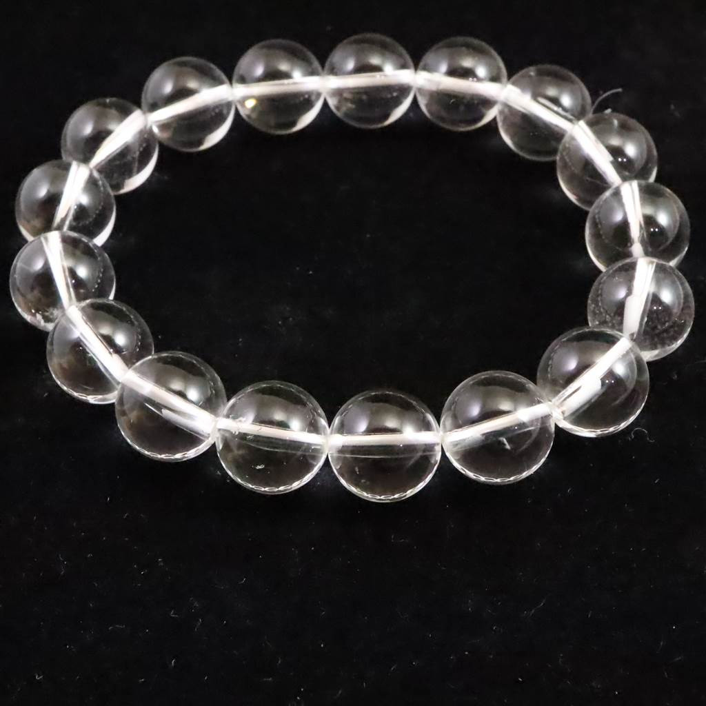 レムリアンシード 水晶 AAA 12.5mmブレスレット 保証書付  48.12g #14696