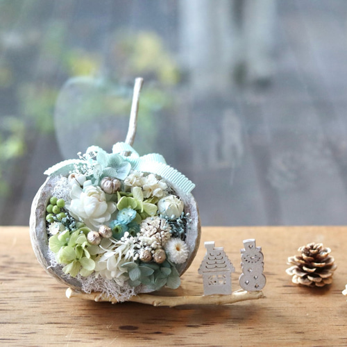 ☆ブッダナッツのクリスマスアレンジ☆幸せを呼ぶ木の実 ドライ