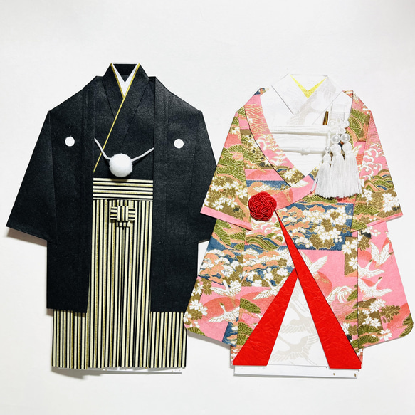 【専用】着物のお祝い袋 H7◇ご祝儀袋◇袴◇卒業 着物のお祝い袋766 ご祝儀袋 ペア 鶴 松 梅 桜 ご祝儀袋・袱紗