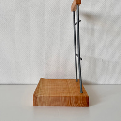 このり様専用【ヒノキ】マルチに使える木製スタンド 4枚目の画像