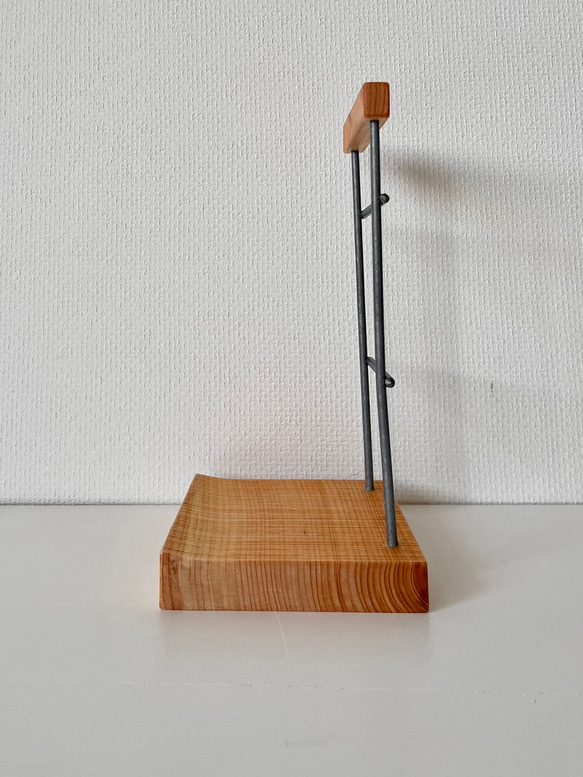 このり様専用【ヒノキ】マルチに使える木製スタンド 4枚目の画像