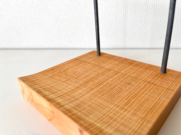 このり様専用【ヒノキ】マルチに使える木製スタンド 7枚目の画像