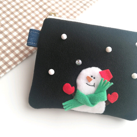 Amazon | LUDLOW 2023 ポーチ 雪だるま クリスマス | クリスマス雑貨 | おもちゃ