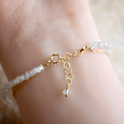 優雅閃耀◇白鋯石手鍊◇K14GF 第4張的照片