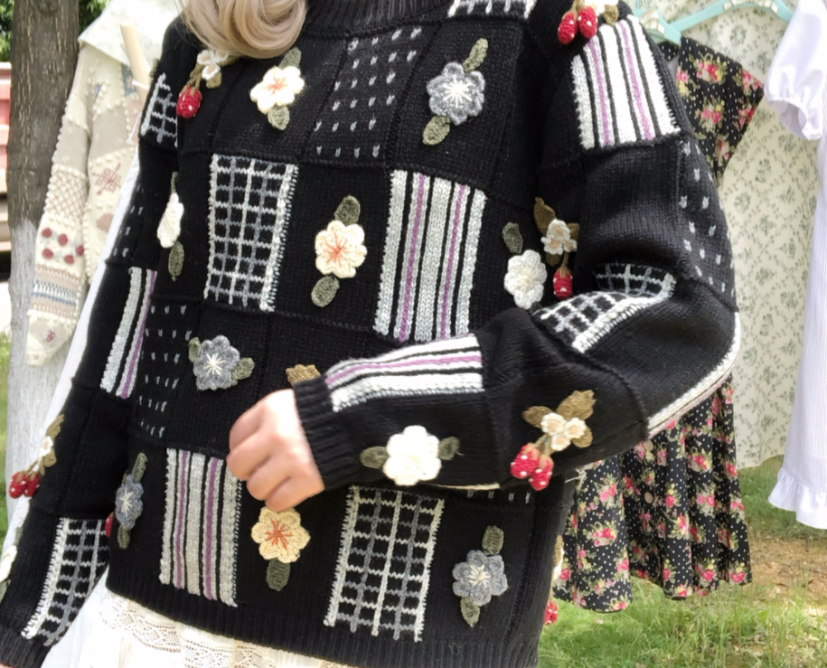 【受注製作】ウールセーターLZ007B