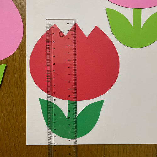 壁面飾り【チューリップ①】 花 春 新年度 3月4月5月 保育教材 画用紙