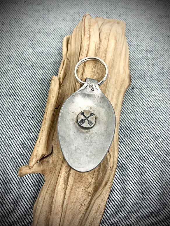 シルバーコンチョキーリングsilver navajo シルバーコンチョキーリングsilver navajo