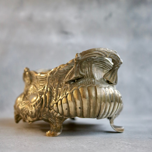 真鍮製 ロココ調 アンティーク ジャルニディエール プランターポット