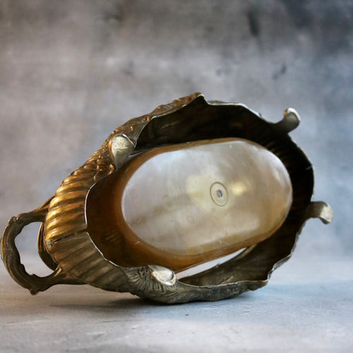 真鍮製 ロココ調 アンティーク ジャルニディエール プランターポット