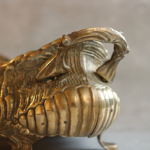 真鍮製 ロココ調 アンティーク ジャルニディエール プランターポット