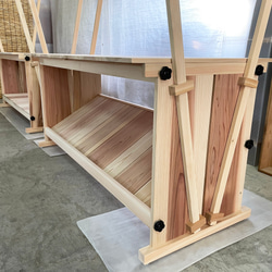 マルシェ屋台 – MARCHE STAND –　マルシェスタンド　マルシェワゴン　什器 4枚目の画像