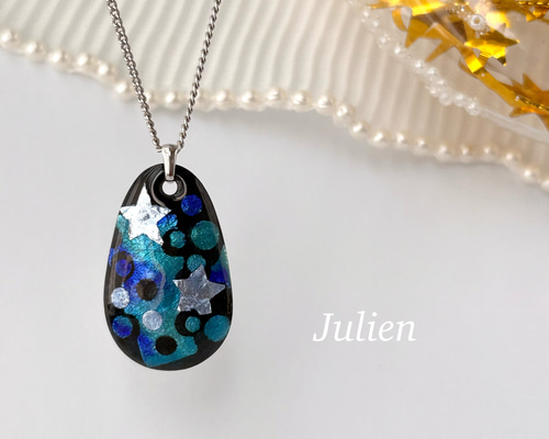 七宝焼きネックレス (517) ネックレス・ペンダント 工房