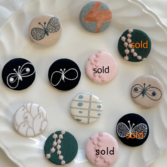 再販×9 ミナペルホネン ブローチ ブローチ senhana-i 通販 18595184