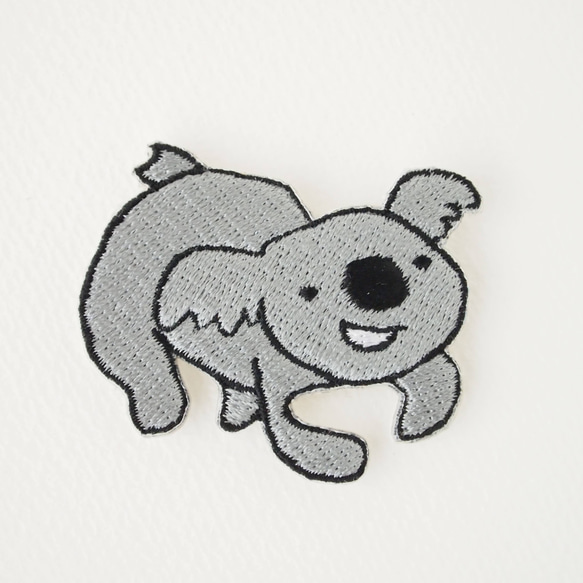 刺繍 シールワッペン コアラ がんばれ コアラ koala ワッペン