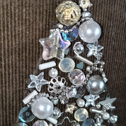 シックなシルバークリスマスツリー k クリスマスツリー Hacco 通販