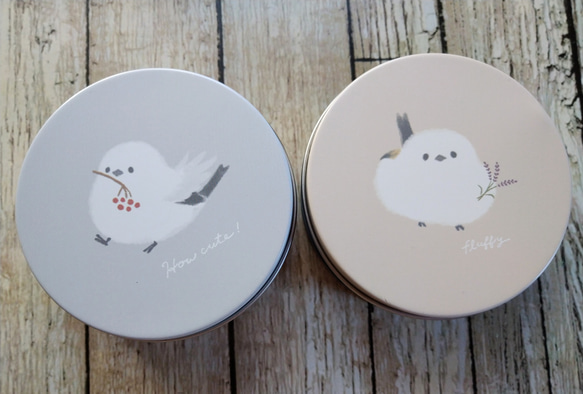 再販『Creema限定新作』『お正月ギフト2025』シマエナガのお正月アイシングクッキー缶※身体に優しいアイシング 5枚目の画像