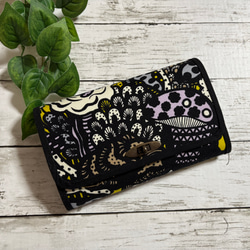 ハンドメイド 長財布 お財布バッグ やりくり財布 マスク入れ カード