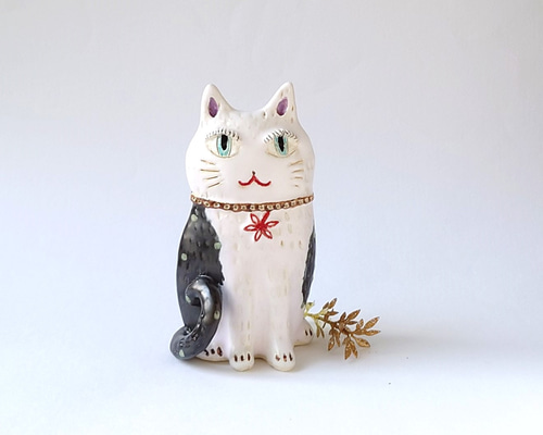 ねこや 猫舎 ふく扇 置物 猫 和 陶器 ジオラマ 廃盤 レア ナガヤ 正月 福 ねこや 猫舎 ふく扇 置物 猫 和 陶器 ジオラマ 廃盤 レア ナガヤ