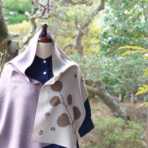 新品◯プリスティン◯エリシルクVネックプルオーバー 草木染め エリシルクVネックプルオーバー 草木染め – PRISTINE