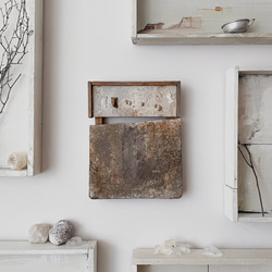 268/木と石と色のアートパネル 絵画|原画|什器|インテリア|壁飾り|現代