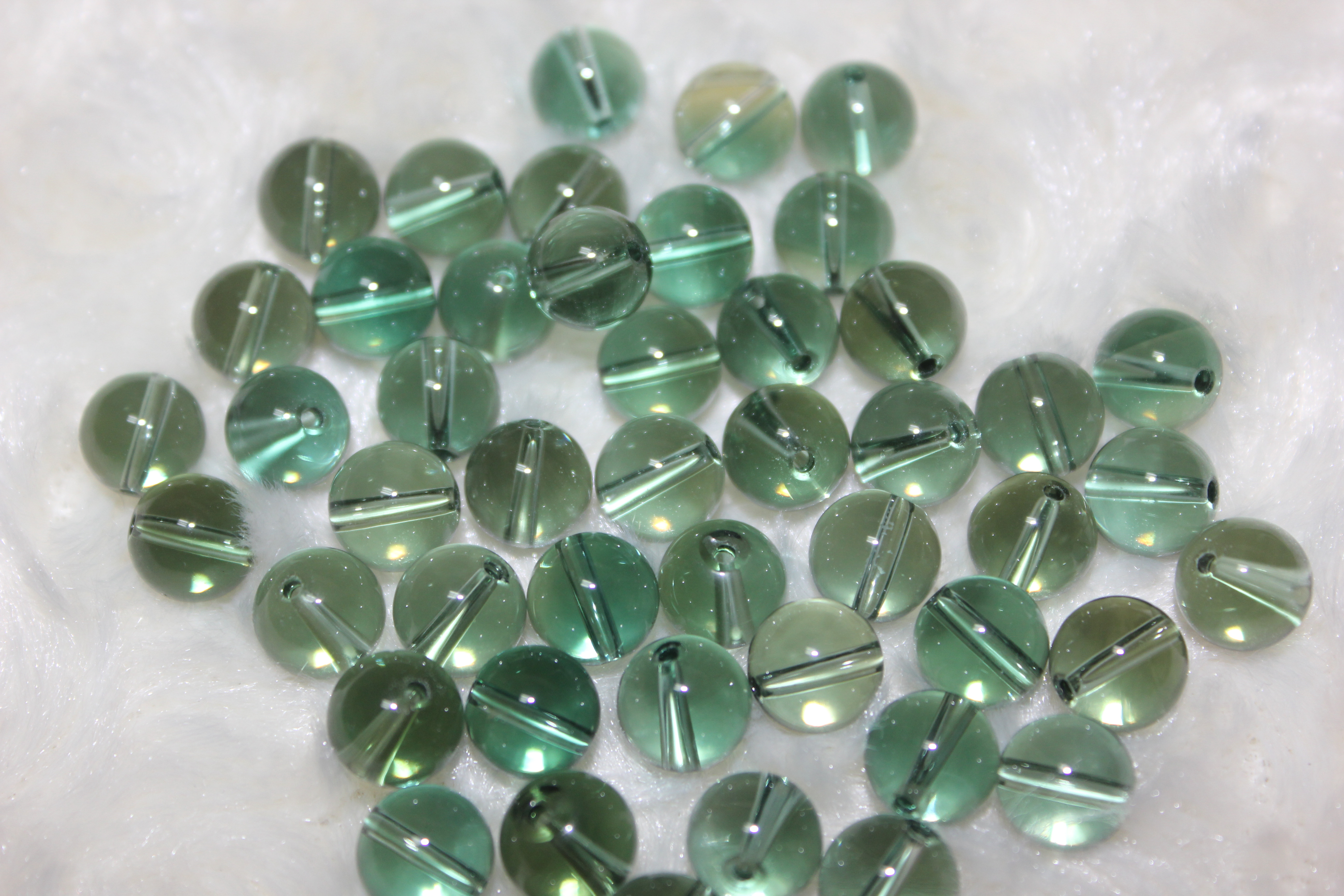 天然石 グリーン水晶（グリーンクォーツ）8㎜ 天然石