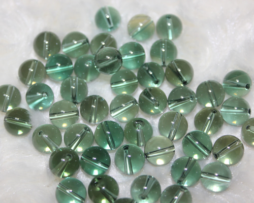 天然石 グリーン水晶（グリーンクォーツ）8㎜ 天然石