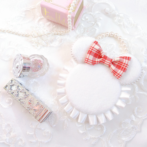 バースデーシールロゼット・ チェックリボン 雑貨・その他 Anjewel