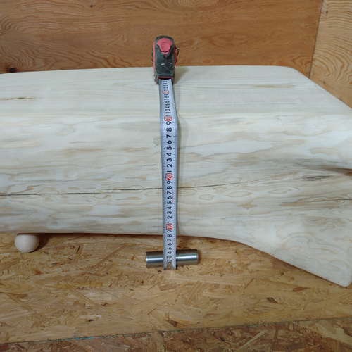 四国霊峰石鎚山産②天然無垢 ひのき 切り株テーブル &椅子&ベンチ3点