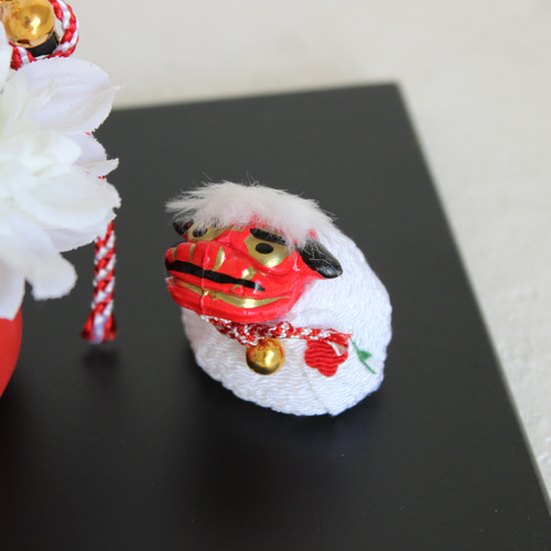 ♥♡*素敵なお正月飾り。男の子タイプ/赤*♡♥ 楽天市場】正月飾り おしゃれ 置物 季節 1月 [ お正月置き飾り 獅子舞