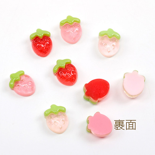 いちご様   専用ページ  ハンドメイド 再販〉〈リニューアル版〉いちごと花のネックレス ネックレス