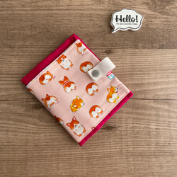 ✳︎ハンドメイド✳︎子ども用ポケットティッシュケース　テディベア ✳︎ハンドメイド✳︎子ども用ポケットティッシュケーステディベア