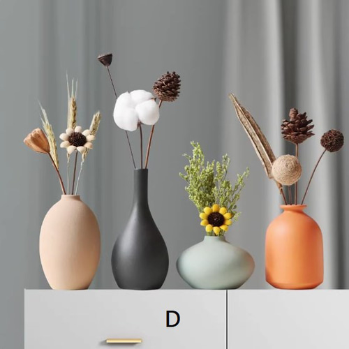 アースブラウン×ブルーグラデーション手作り陶器花瓶 アースブラウン×ブルーグラデーション手作り陶器花瓶 Amazon.co