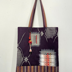 ご予約　ハンドメイド 銘仙エコバック ご予約 ハンドメイド 銘仙エコバック