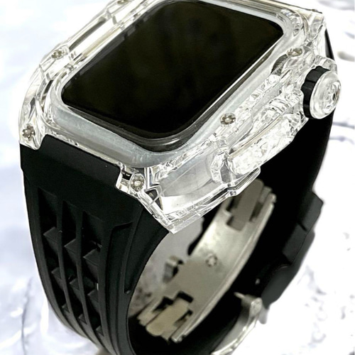 N氏Apple Watchカバーケースアップルウォッチラバーベルトバンド Apple Watchカバーケースアップルウォッチラバーバンドベルト