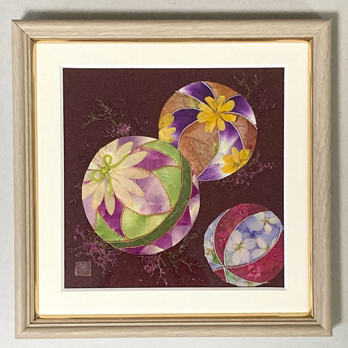 押し花 押し花額 押し花アート ひな祭り てまり 和風 和モダン 押し花 押し花額 押し花アート ひな祭り てまり 和風 和モダン