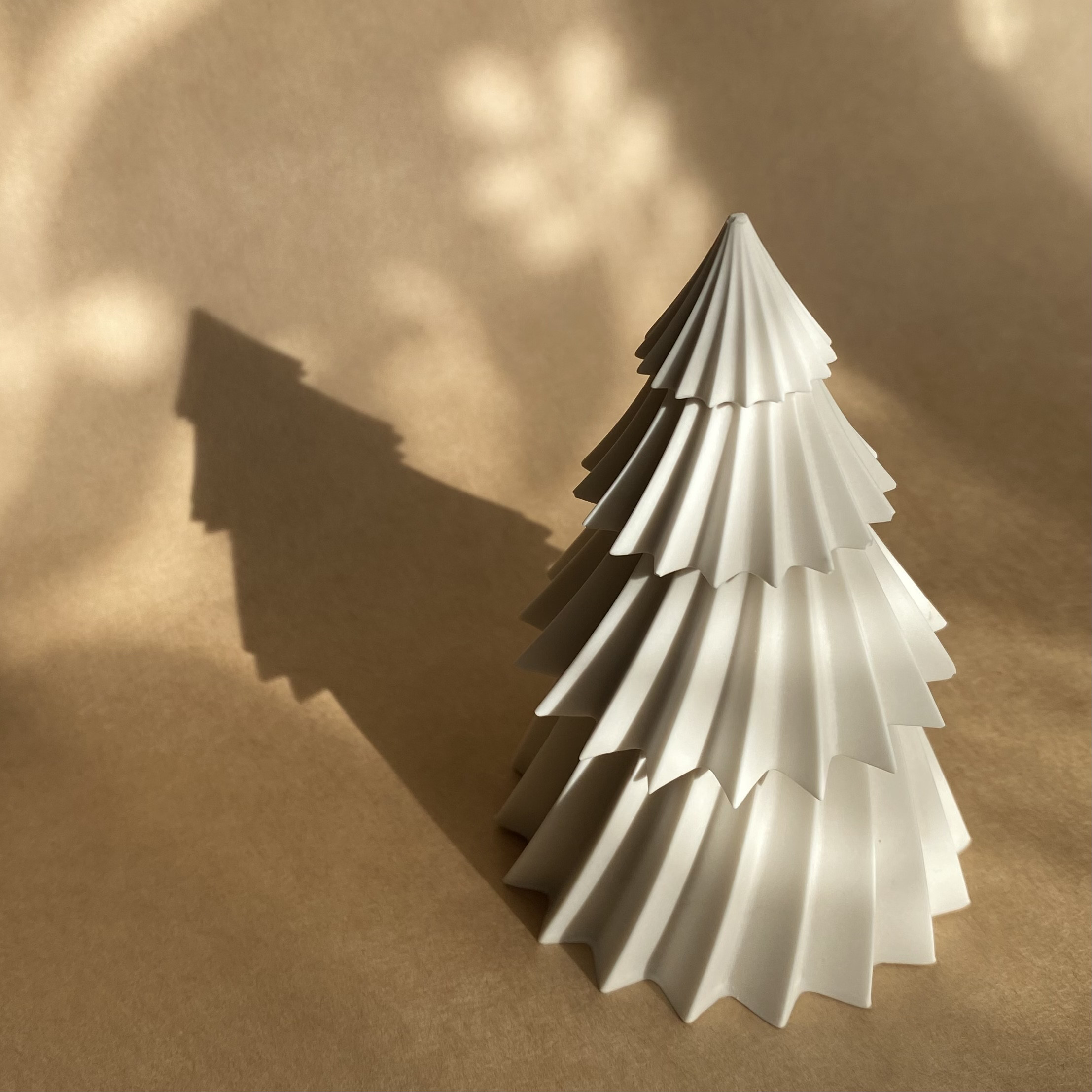 クリスマスツリー ホワイト ジェスモナイト インテリア雑貨 オブジェ