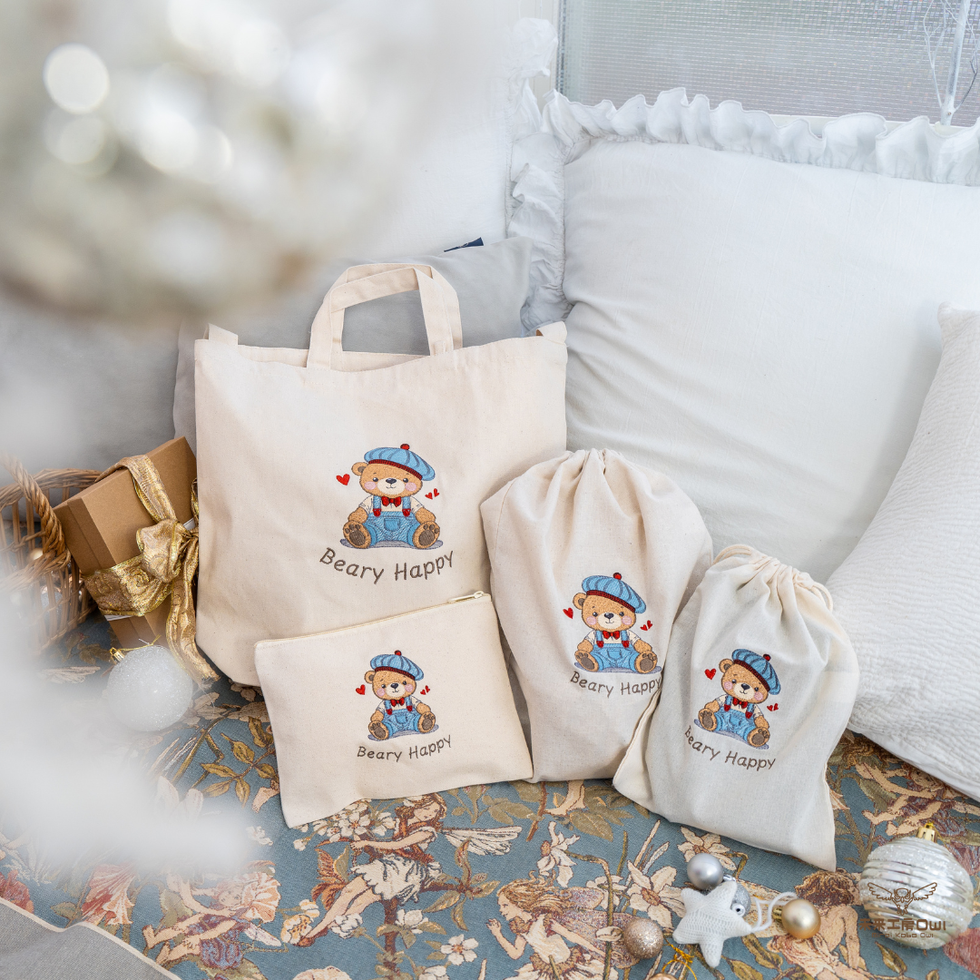 BearyHappyシリーズ4点セットくまちゃん（男の子）