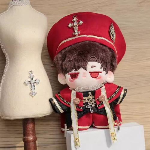 10cm着せ替えぬいぐるみ服 聖約ソングセット 2色 着せ替え人形