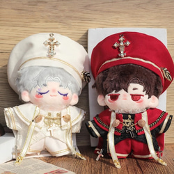 10cm着せ替えぬいぐるみ服 聖約ソングセット 2色 着せ替え人形