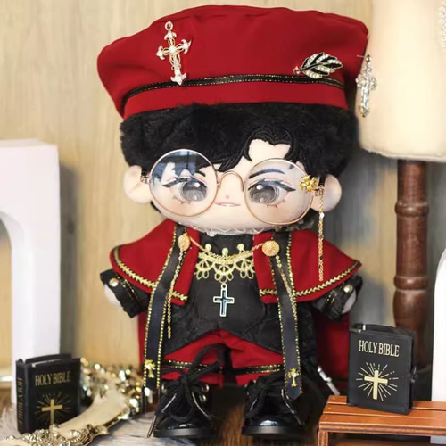 20cm着せ替えぬいぐるみ服 聖約ソングセット 2色 着せ替え人形