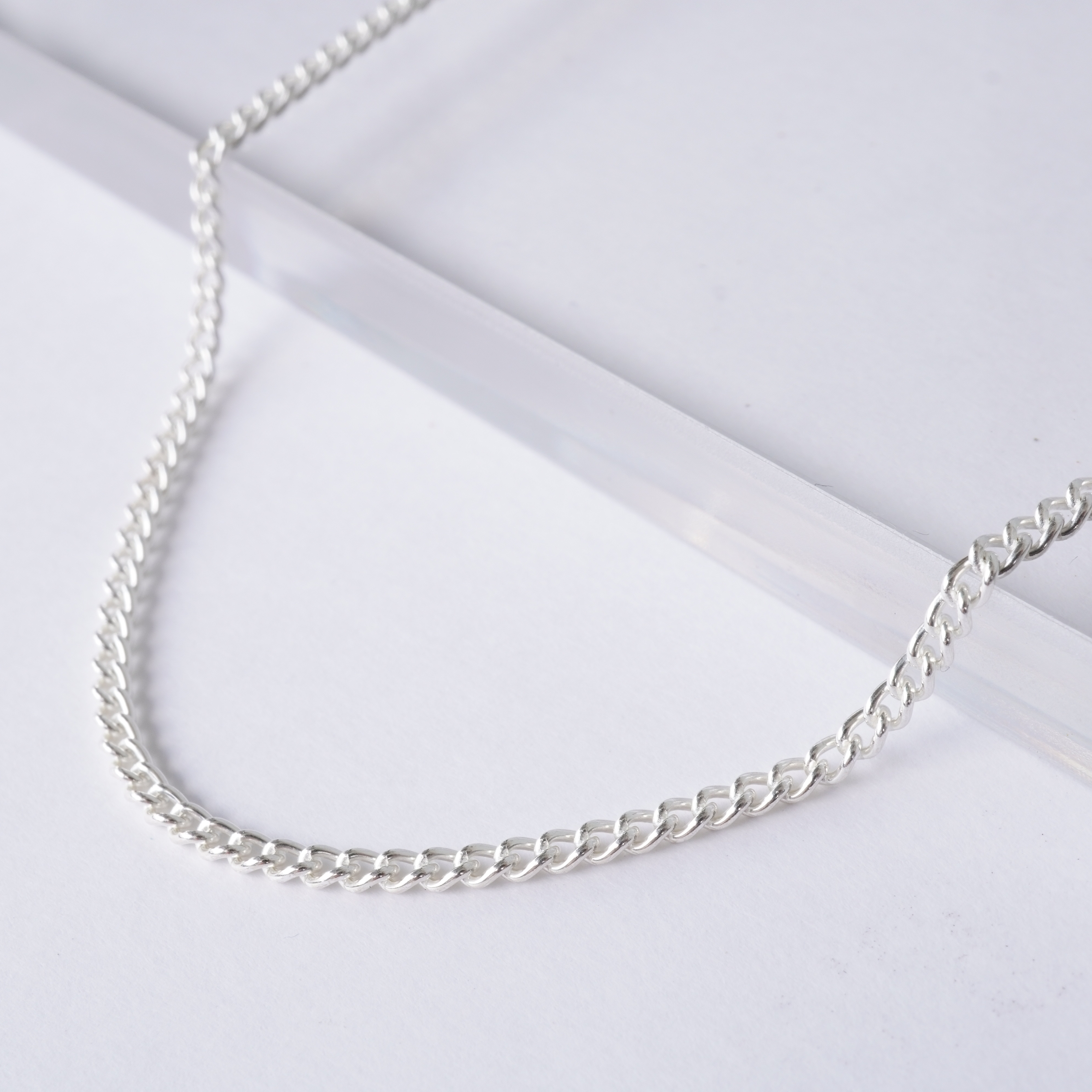 ネックレス（喜平チェーン・厚め）（silver925）*no05