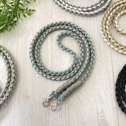 カフェリード パラコード グレー x シルバーグレー パラコードリード