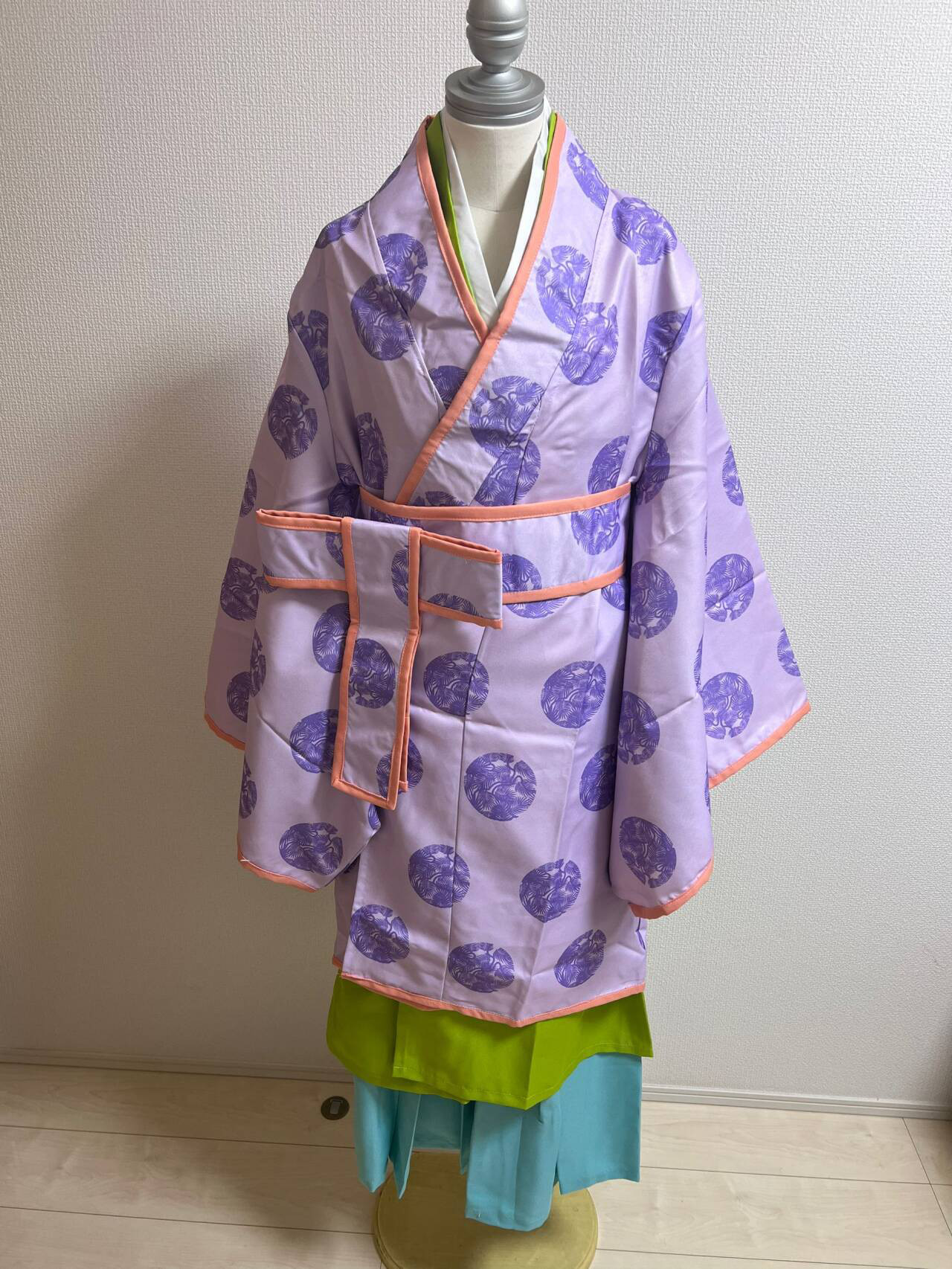 実物撮影！表着(老松の丸)(織分)コスプレ衣装 仮装 ステージ 舞台服 ハロウィン